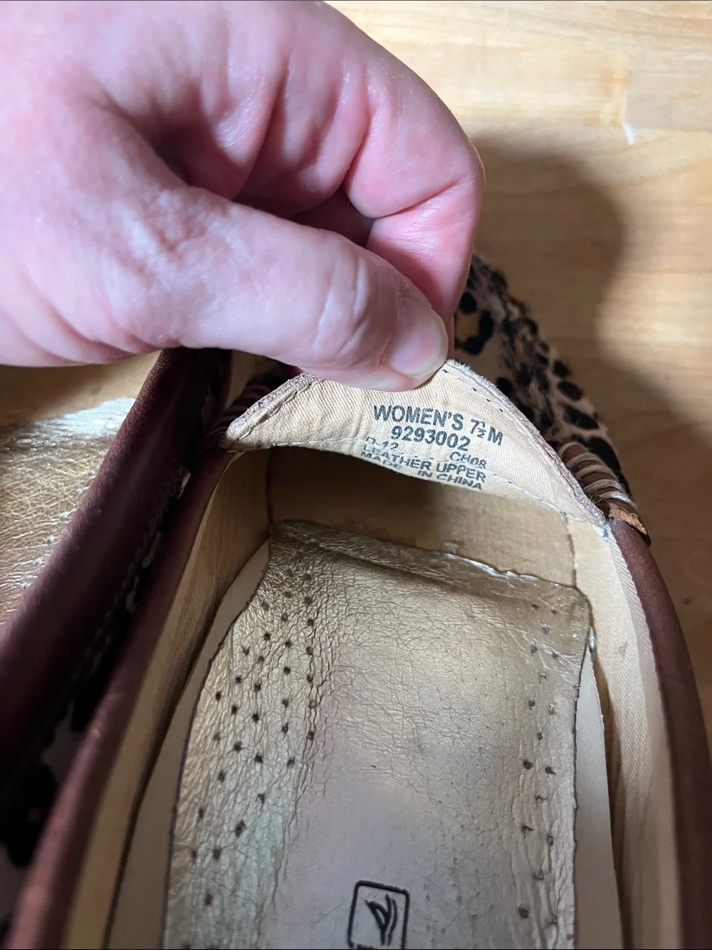 Sperry Leopard-Print Penny Loafers in Brown and Black